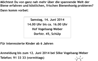 Rund um die Honigbiene