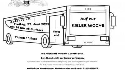 Fahrt zur Kieler Woche